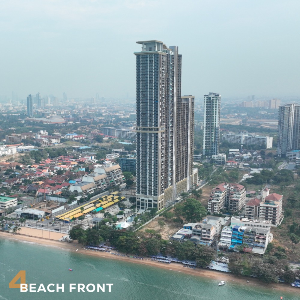 For SaleCondoPattaya, Bangsaen, Chonburi : Copacapana beach Luxury beachfront condo in Pattaya ready to move in