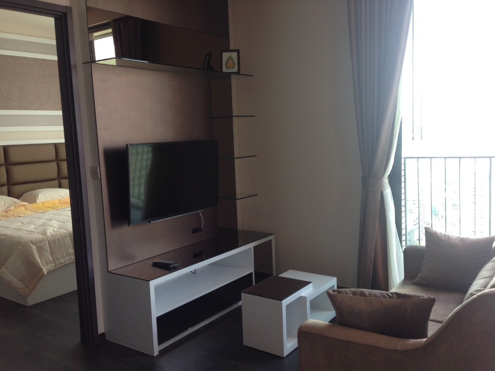 For RentCondoSukhumvit, Asoke, Thonglor : For rent condo edge 1 Bed hight floor (S03-1771)