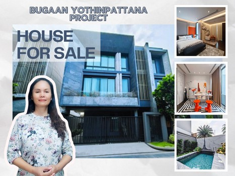 For SaleHouse : ขายบ้านหรู3ชั้น พร้อมลิฟส่วนตัวพร้อมสระว่ายน้ำส่วนตัว Bugaan Yothinpattana บูก้านโยธินพัฒนา ซอยนวมินทร์ 111 แยก 12 แขวงนวมินทร์ เขตบึงกุ่ม กรุงเทพฯ