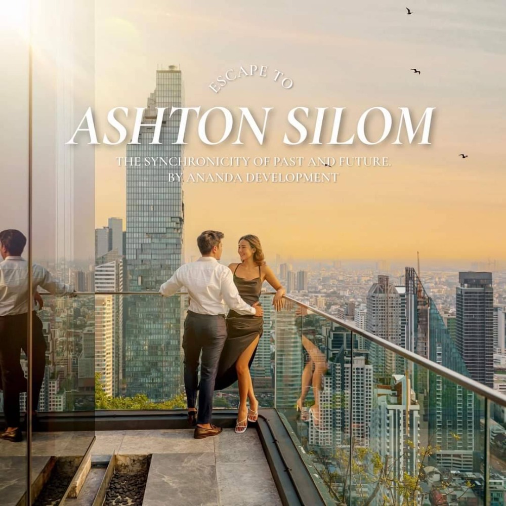 For SaleCondoSilom, Saladaeng, Bangrak : Urgent Ashton Silom, new decoration room, 1 bedroom, high floor, very beautiful view, only 7.79MB. + Free central 3 years Tel. 0957615782