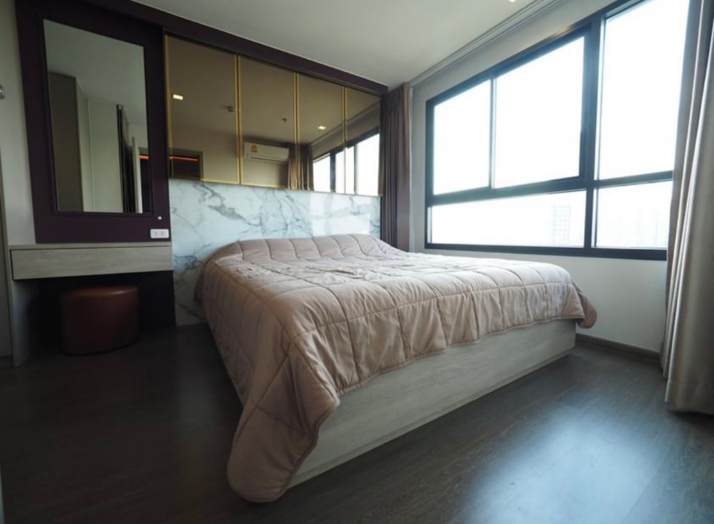 For RentCondoOnnut, Udomsuk : 🔥For rent IDEO93, 14th floor, city view, size 35 sq m. (There is a bathtub) Condo in the city next to BTS, convenient travel, good central area, lots of places to eat around the project.