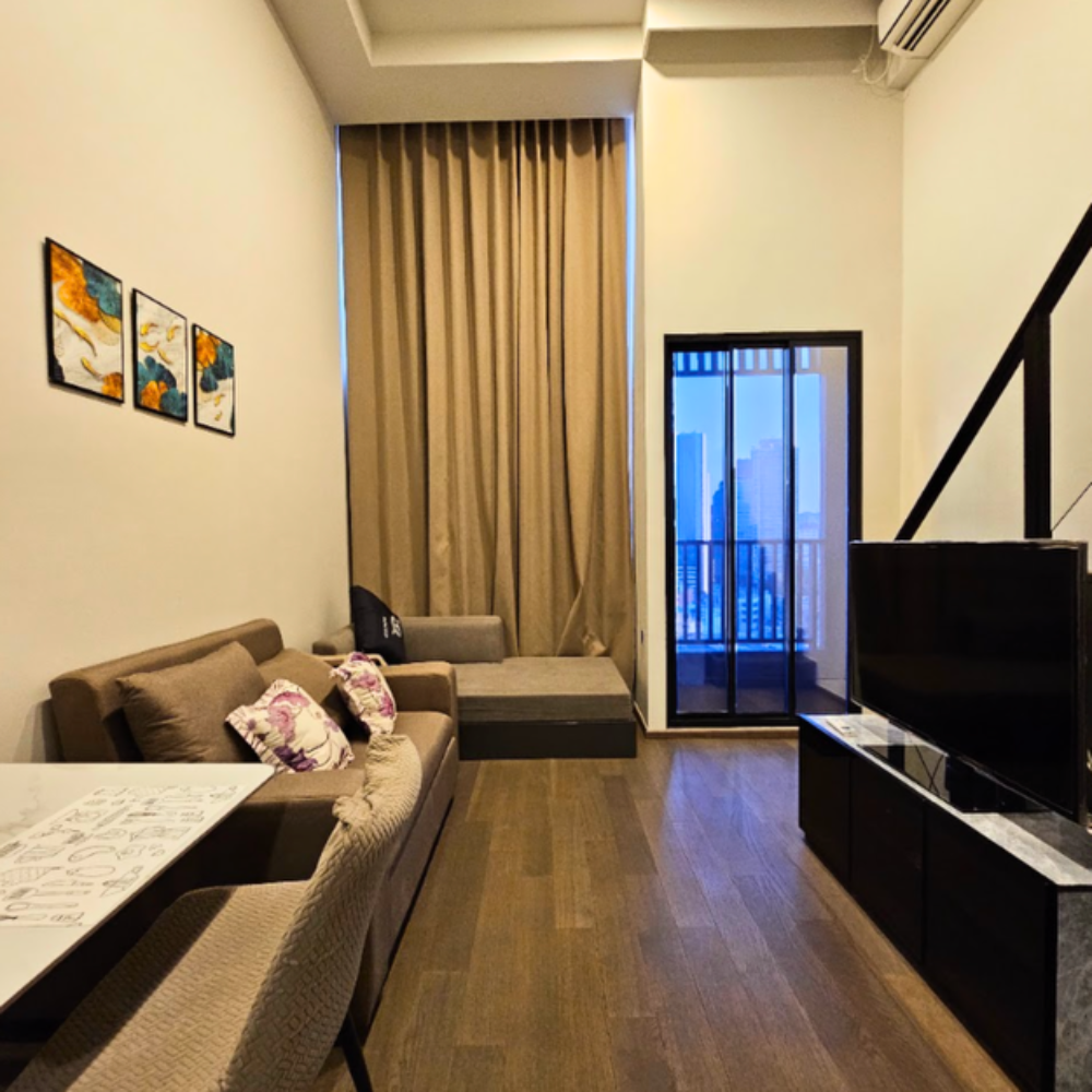 For SaleCondoSiam Paragon ,Chulalongkorn,Samyan : Park Origin Chula - Samyan【𝐒𝐄𝐋𝐋&𝐑𝐄𝐍𝐓】🔥LOFT room decorated simply but still cozy and fully furnished. Full central area, convenient travel, near Banthat Thong, ready to move in!!🔥Contact Line ID: @hacondo