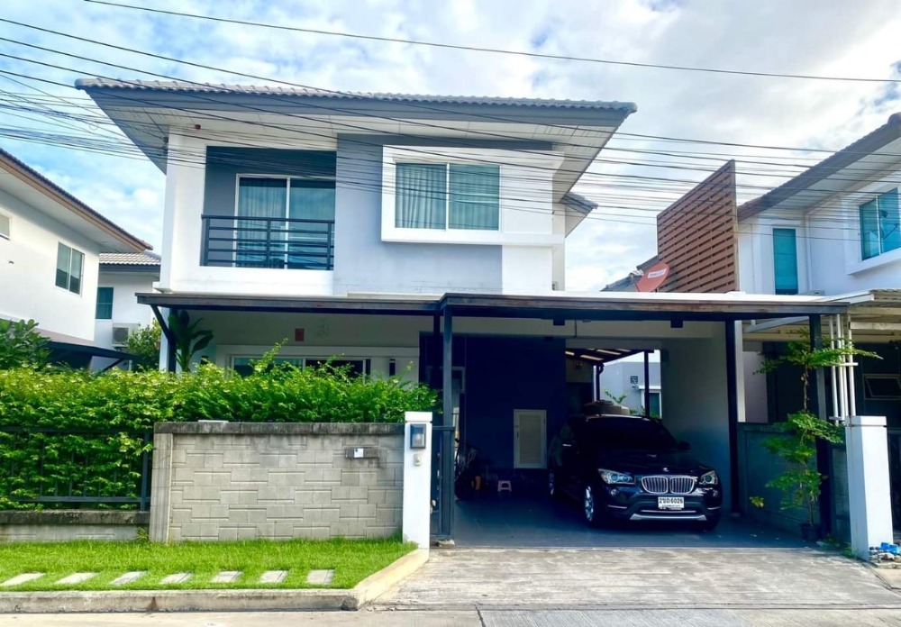 For SaleHouseNawamin, Ramindra : S-CASA101 Casaville Village for sale. Watcharaphon-Phermsin, 2 floors, size 38.8 sq m., 3 bedrooms, 2 bathrooms, 4.98 million 063-759-1967