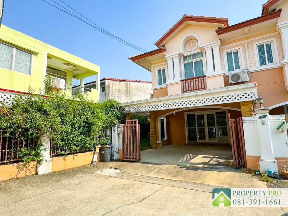 For SaleTownhouseVipawadee, Don Mueang, Lak Si : KT24S-004 Townhome for Sale The Connect 7/1 Donmuang Viphavadee 3 bedroom 39 Sqw 112 Sqm house on edge near Don Mueang International Airport SRT Donmueang Songprapha Rangsit Phraharuthai Donmuang School