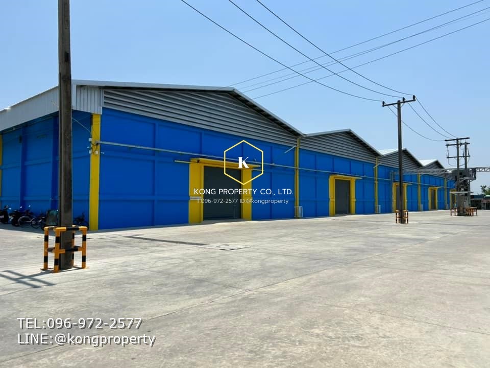 For RentWarehousePathum Thani,Rangsit, Thammasat : Warehouse for rent, Khlong Nueng, Khlong Luang, Pathum Thani, size 700-1,000 sq m.