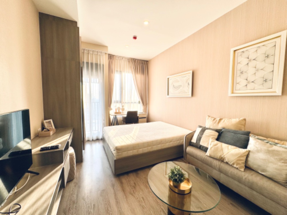 ให้เช่าคอนโดอ่อนนุช อุดมสุข : เช่าคอนโด Knightbridge Prime Onnut ห้อง Studio 23sqm ชั้น18