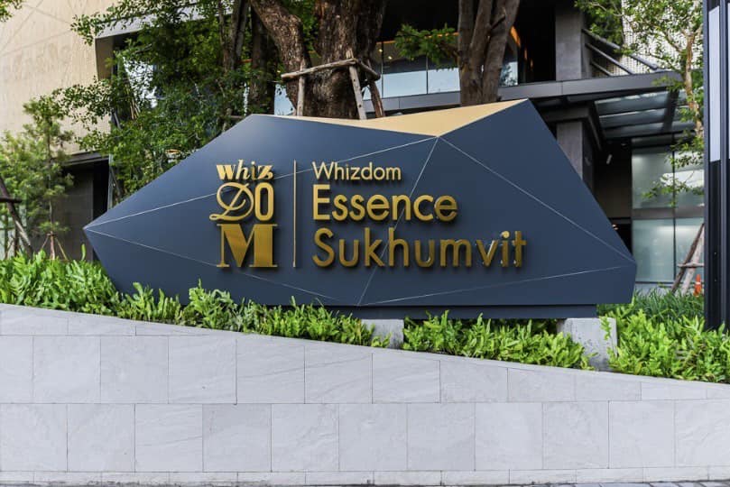 ให้เช่าคอนโดอ่อนนุช อุดมสุข : ปล่อยเช่าคอนโด Whizdom Essence Sukhumvit (วิสซ์ดอม เอสเซ้นส์ สุขุมวิท) ใกล้ BTS ปุณณวิถี  ราคาเพียง  32,000  บาท/เดือน