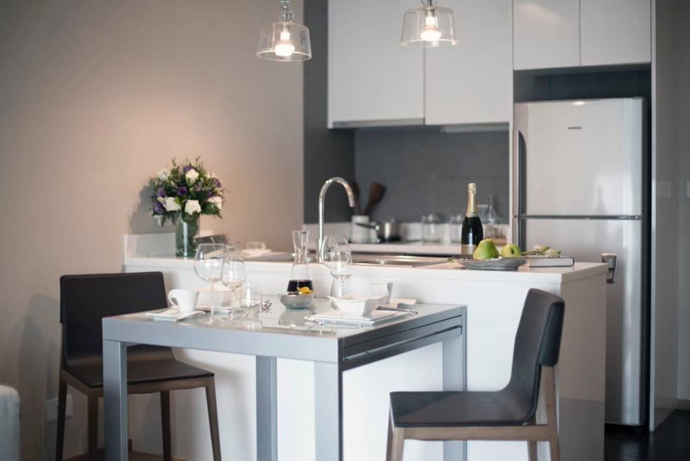 ให้เช่าคอนโดสุขุมวิท อโศก ทองหล่อ : ให้เช่าคอนโดเอควา สุขุมวิท 49  AEQUA Residential 1 ห้องนอน ขนาด ุ60 ตรม