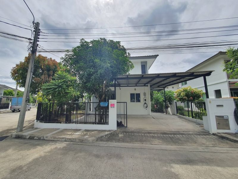 For SaleHouseNonthaburi, Bang Yai, Bangbuathong : House for sale, Prueklada Bang Yai 2, area 69.90 square meters, 3 bedrooms, 2 bathrooms, behind the corner.