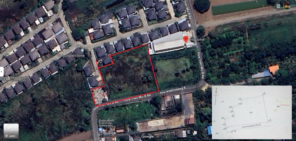 For SaleLandNonthaburi, Bang Yai, Bangbuathong : Land for sale in Nonthaburi Beautiful land at Tha It