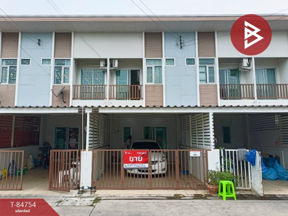 For SaleTownhousePattaya, Bangsaen, Chonburi : Townhouse for sale Golden Home Village 4, Sahapat Group, Sriracha, Chonburi