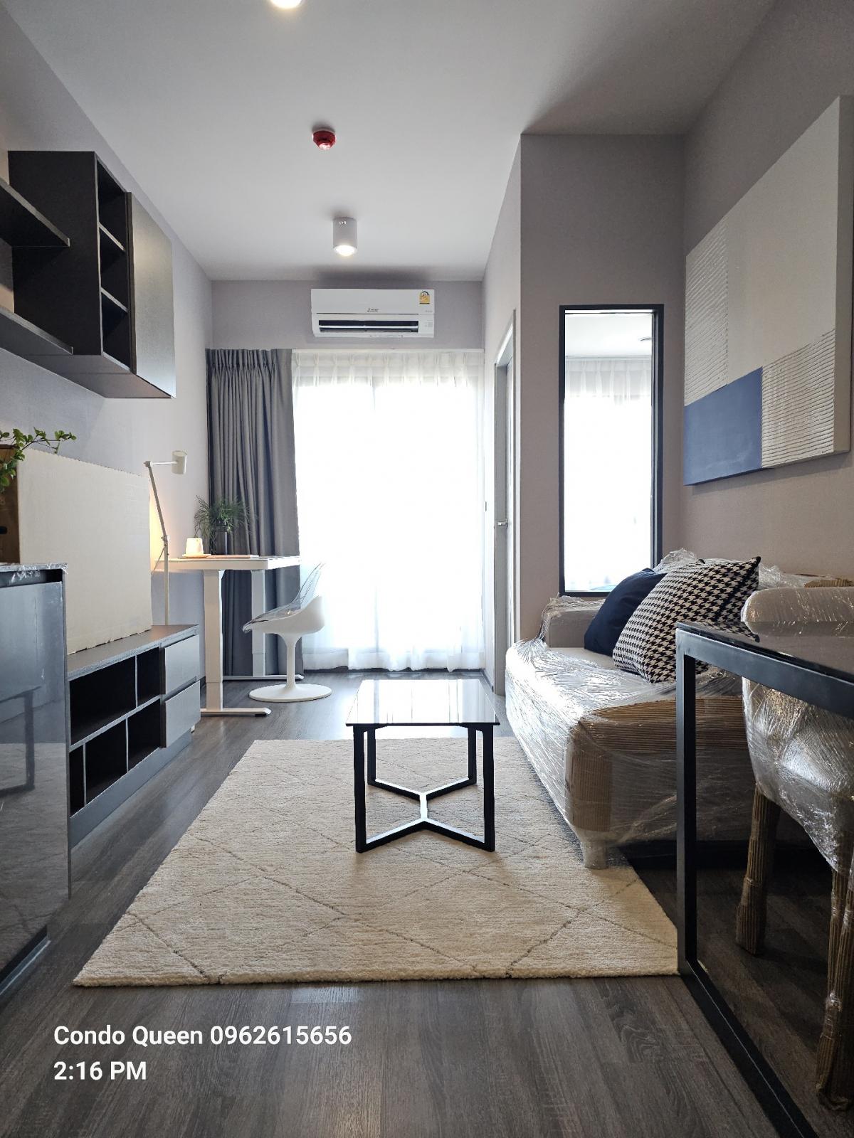 For RentCondoSiam Paragon ,Chulalongkorn,Samyan : Ideo Chula-Samyan for RENT 1bed 1 bath 35 Sq,m Rental price 25k call Nong 096-2615656 Ready to touring everyday, spacious room 35 sq m., complete withอ