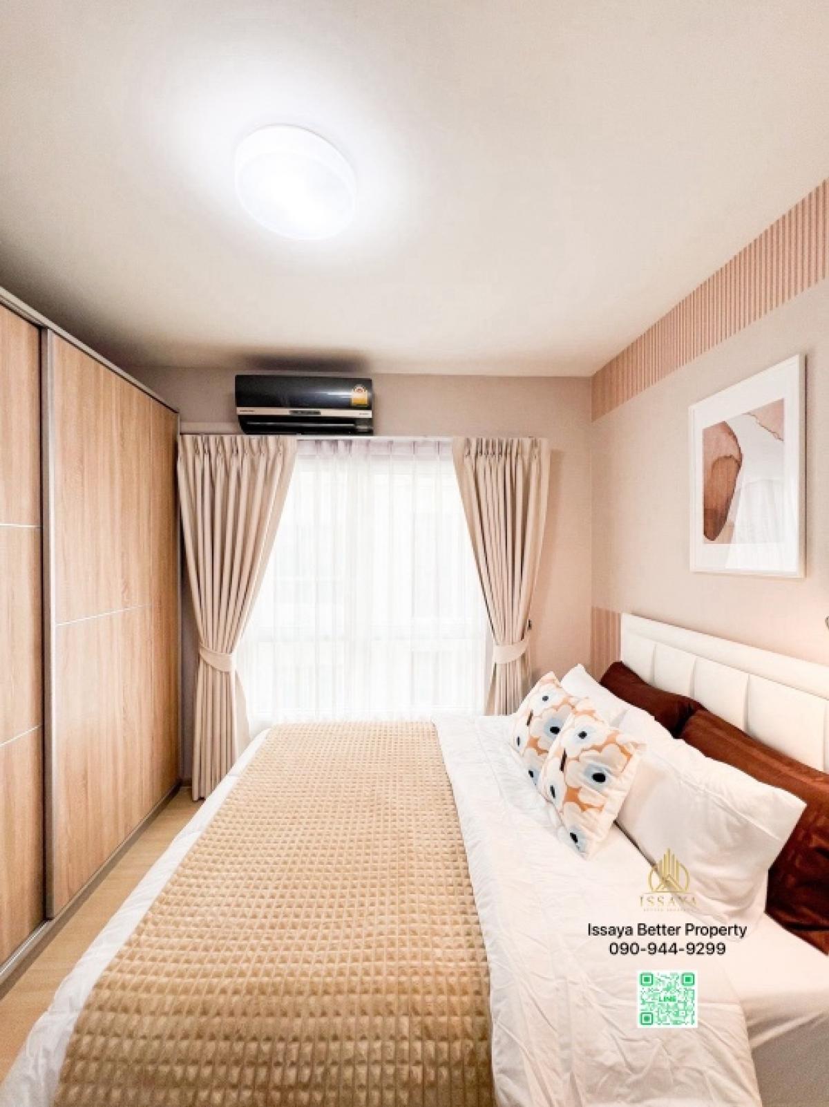 For SaleCondoPinklao, Charansanitwong : 🔥Free transfer🔥Near MRT Tha Phra station, 900 meters, beautiful room, fully furnished, everything as shown in the picture.  Taken from the actual room, Unio Charan 3, Unio Charan 3