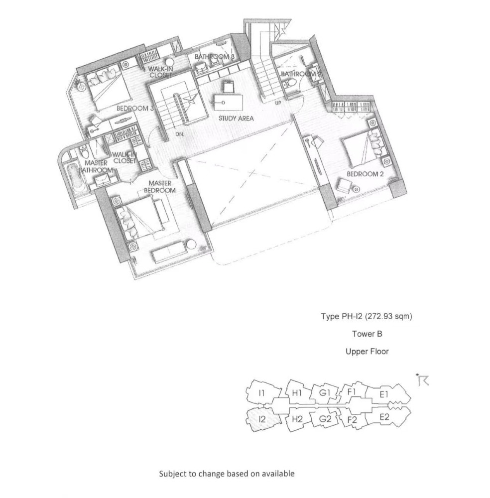 ขายคอนโดวงเวียนใหญ่ เจริญนคร : For Sale - Bareshell-Triplex Penthouse Watermark Riverside Condominium