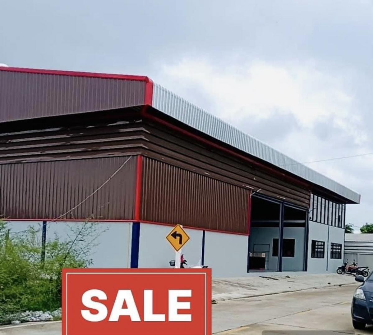 For SaleFactoryRama 2, Bang Khun Thian : New factory for sale in Nonthaburi, purple color, Bang Bua Thong Road, area 1 rai, front and back next to 3-phase electric road, 2-story office, area 1600 square meters, just built 1 year, purple area for sale, selling for only 24.5 million, near Central 