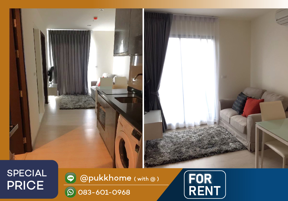 For RentCondoRama9, Petchburi, RCA : Rhythm Asoke 1 ✨ 2 bedrooms, ready to move in 20 Dec. 📞 Line:@pukkhome (with @ )