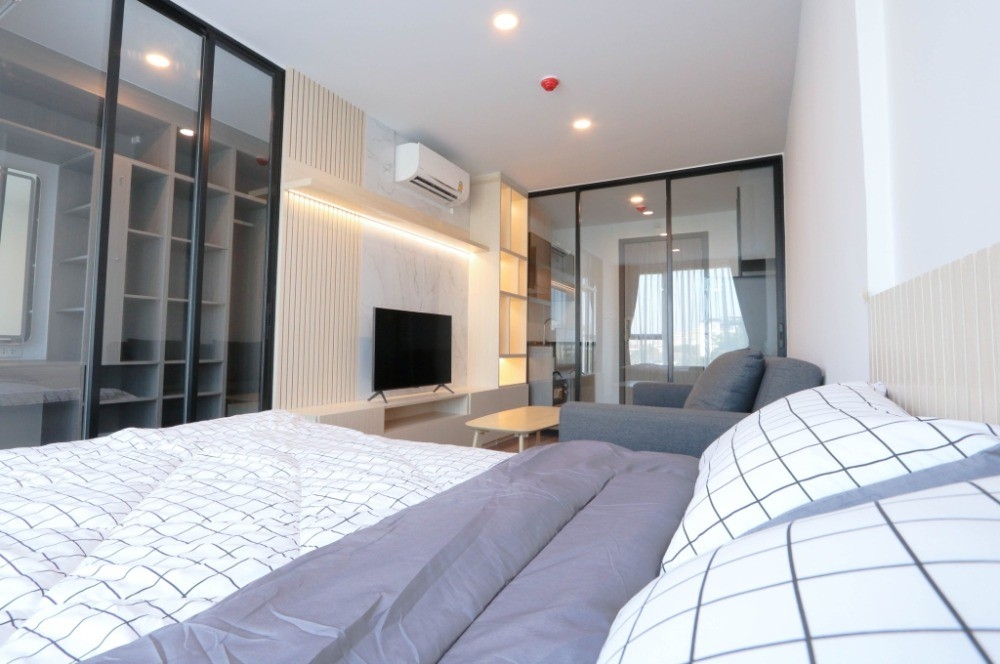 For SaleCondoRatchadapisek, Huaikwang, Suttisan : S-ORL105 Condo for sale, The Origin Ratchada-Lat Phrao, 5th floor, pool view, size 28.5 sq m., 1 bedroom, 1 bathroom, 3.5 million 064-959-8900