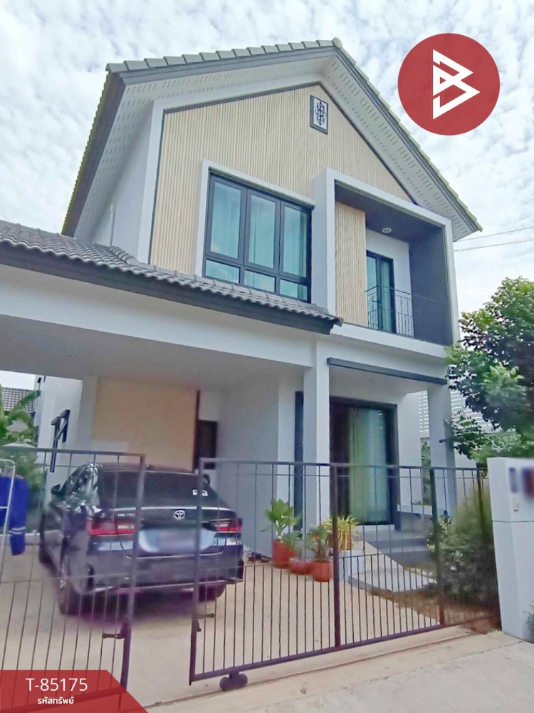 For SaleHouseAyutthaya : Semi-detached house for sale, Groveville Village Ayutthaya 4-Rojana Bang Pa-in Phra Nakhon Si Ayutthaya