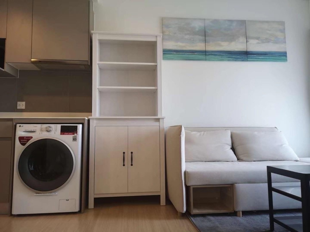 For RentCondoOnnut, Udomsuk : 🔥Urgent rent🔥Whizdom Connect Sukhumvit Condo, 1 bedroom, 1 bathroom, 26 sq m., 11th floor, good view, not blocked, fully furnished, ready to move in