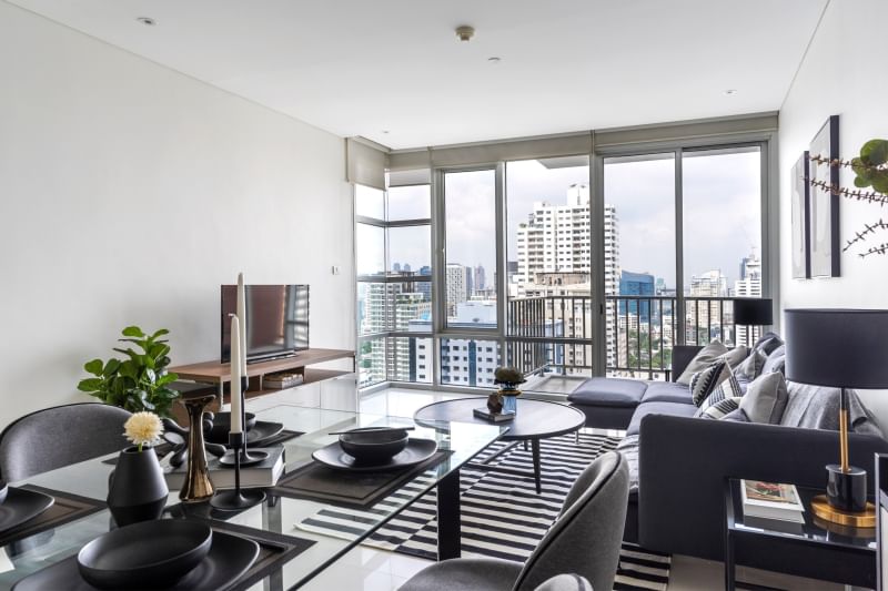 For SaleCondoSukhumvit, Asoke, Thonglor : 🚩For Sale🚩Pet-friendly Condo Fullerton Sukhumvit, 2 bedrooms, Near BTS Ekamai-Thonglor