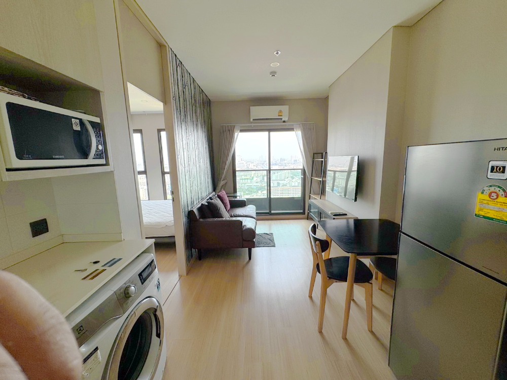 For SaleCondoRatchathewi,Phayathai : Condo for sale, Suite Din Daeng - Ratchaprarop, room ready to move in, next to the main road, in the heart of the city, 1 bedroom, size 28 sq m., complete with electrical appliances. Free transfer day expenses, beautiful room, good view, convenient travel