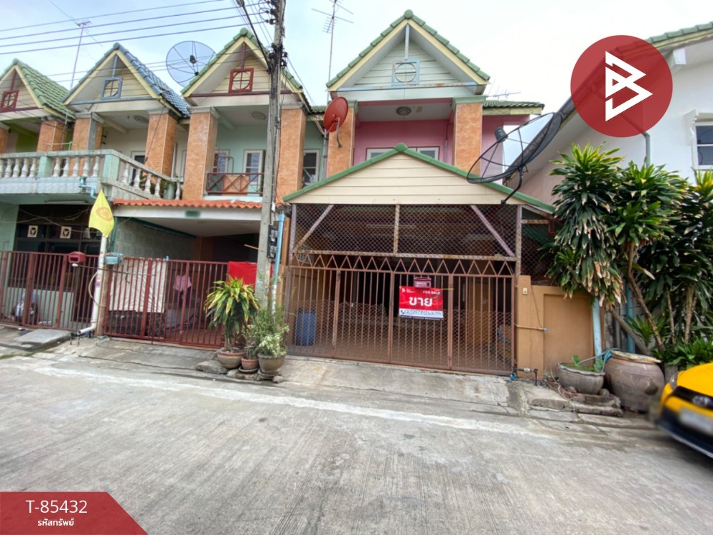 For SaleTownhouseMahachai Samut Sakhon : Townhouse for sale Rinrada Tha Chin Village, Rama 2, Samut Sakhon