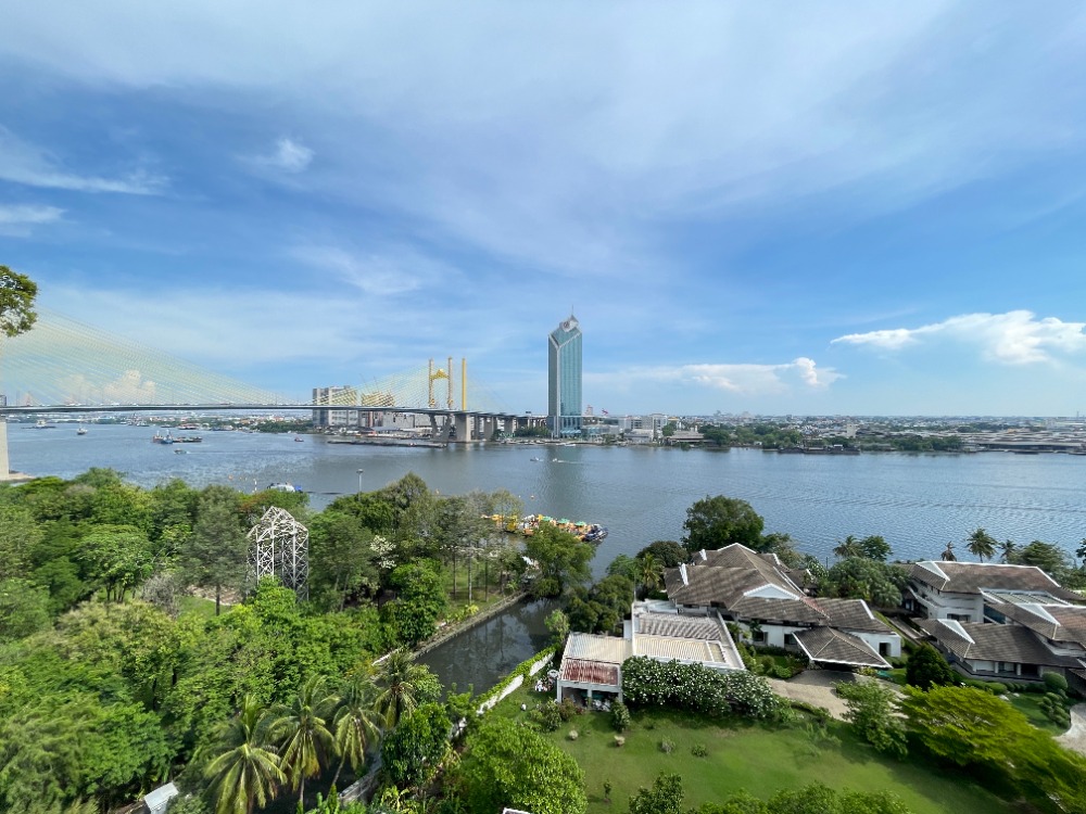 ให้เช่าคอนโดพระราม 3 สาธุประดิษฐ์ : Huge 2bed 3bath with river view for rent