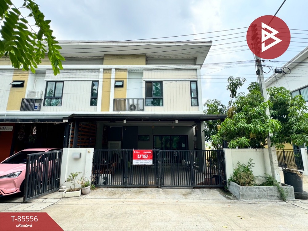 For SaleTownhousePathum Thani,Rangsit, Thammasat : Townhouse for sale The Modish Village Ratchaphruek-Kanchanaphisek, Lat Lum Kaeo, Pathum Thani