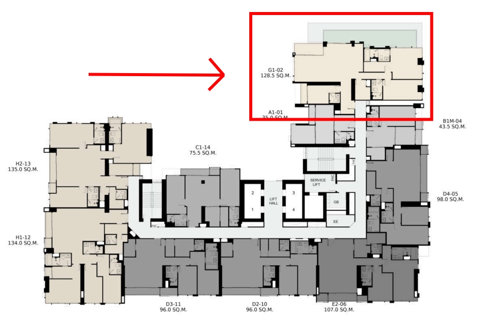 For SaleCondoSathorn, Narathiwat : 35++ floor Iconsiam view I private floor I Rhythm Charoenkrung Pavillion | 100% parking !! , near sathorn and rama 3