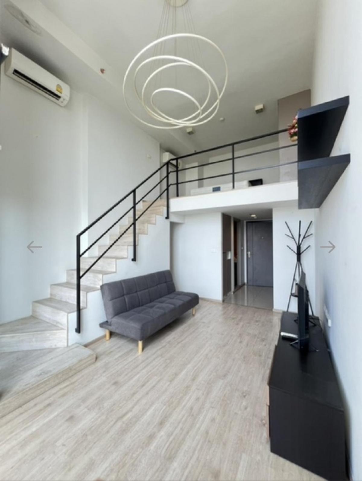 ให้เช่าคอนโดพระราม 9 เพชรบุรีตัดใหม่ RCA : Ideo New Rama9 /Duplex - 1 bedroom 1 bathroom /37 Sqm /23 sqm./16,900