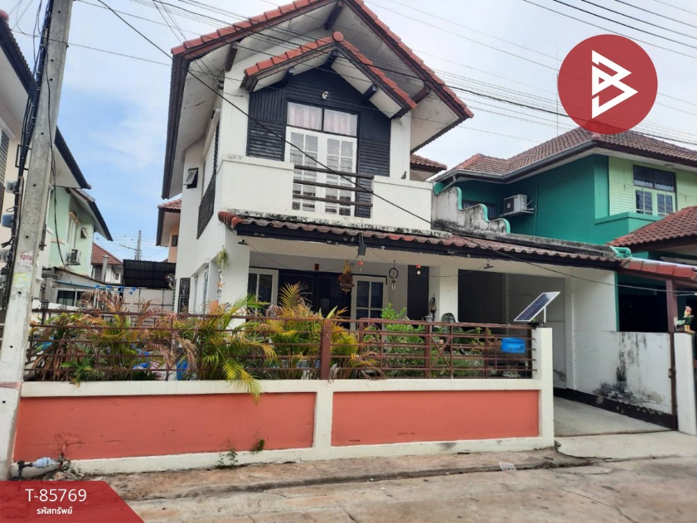 For SaleHouseNakhon Pathom : Semi-detached house for sale, Pruksa Village 4, Maha Sawat, Phutthamonthon, Nakhon Pathom.