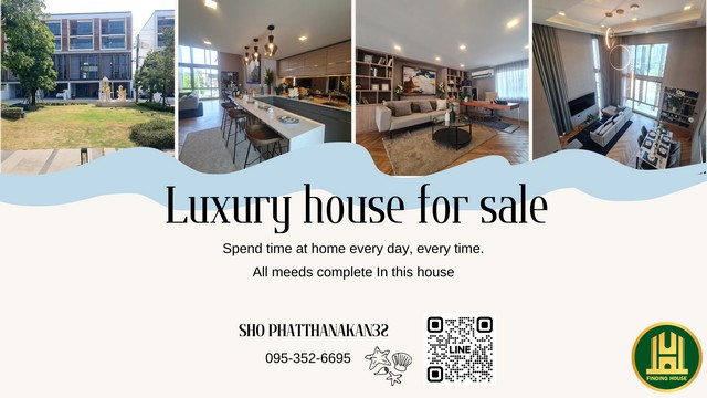 For SaleTownhousePattanakan, Srinakarin : SHO, a luxury townhome in the heart of Pattanakarn 32, ready to move in.