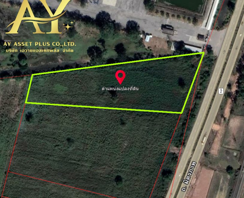 For SaleLandKhon Kaen : Urgent sale, beautiful plot of land, area 10-2-64 rai, next to Mittraphap Road. Next to Thai Pipe Isan Company Limited, Mittraphap Road.