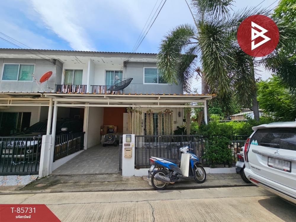 For SaleTownhousePattaya, Bangsaen, Chonburi : Townhouse for sale Pruksa Nara Village 97 Nong Mon-Chonburi, Chonburi