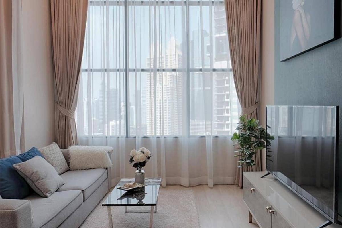 ให้เช่าคอนโดสาทร นราธิวาส : 🔥DON’T MISS 🔥🔥ห้ามพลาด 🔥 🔥KnightsBridge Prime Sathon Condo 🔥| Duplex 1 Bed | 37 sqm | Floor 27 | Rent 28,000 baht 🔥🔥Condo For Rent in heart of Sathorn area 🔥Near to BTS Chong Nonsi 1 km.