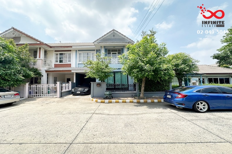 For SaleTownhousePathum Thani,Rangsit, Thammasat : Townhome for sale, 2 floors, 33 square meters, Fah Rangsit-Khlong 2 Village, Rangsit-Nakhon Nayok Road 65