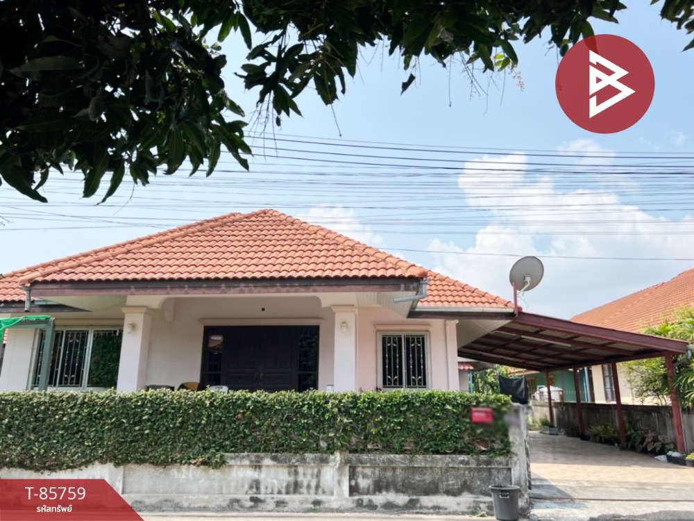 For SaleHouseRayong : Single house for sale Puean Kan Villa Village (Puean Kan Villa), Ban Chang, Rayong