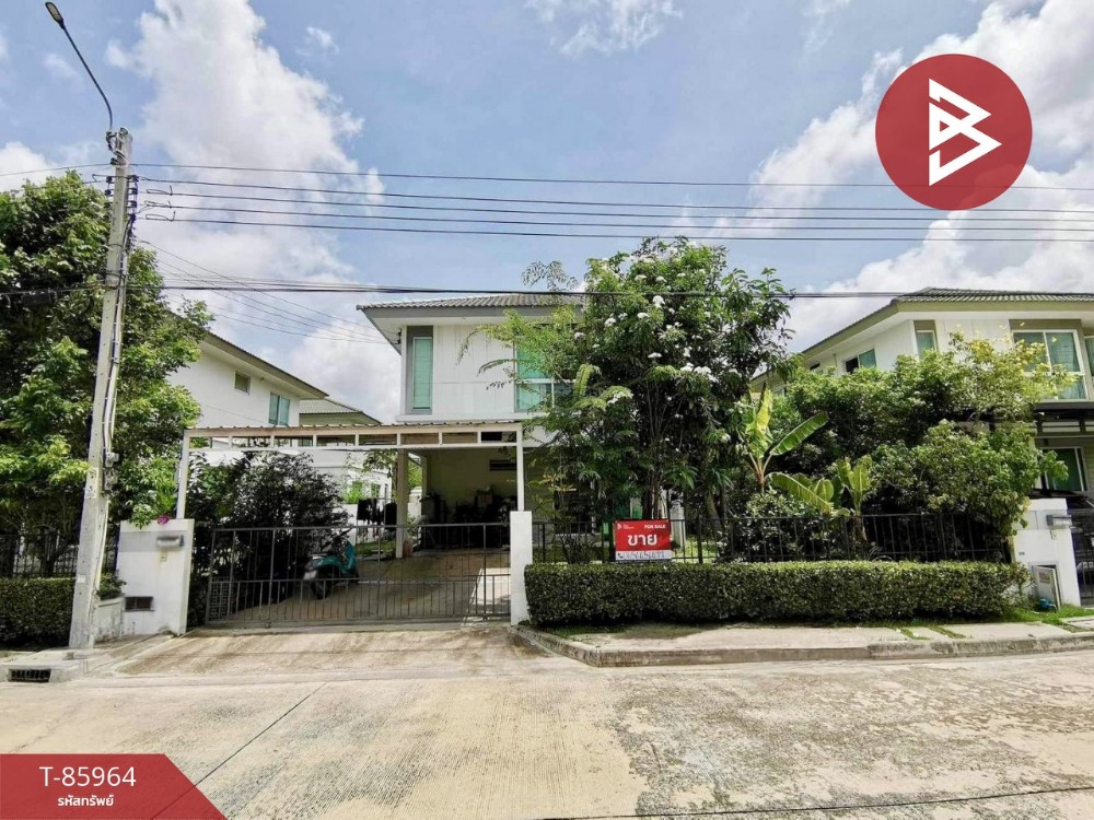 For SaleHouseRama 2, Bang Khun Thian : Single house for sale Inisio Village, Rama 2, Bang Khun Thian, Bangkok