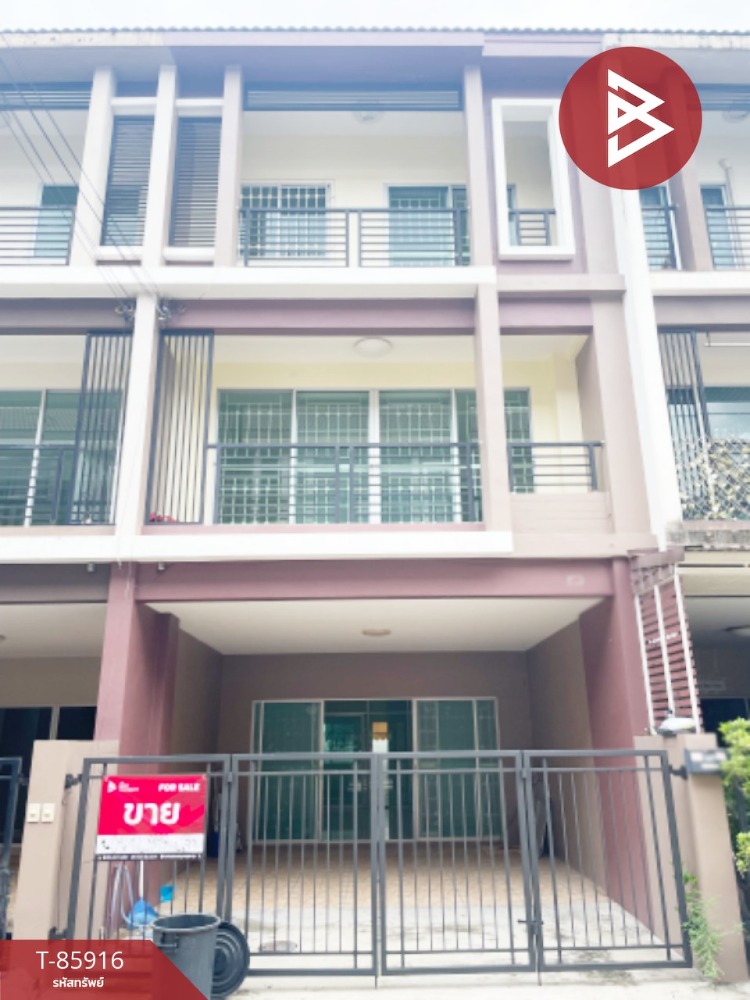 For SaleTownhouseMahachai Samut Sakhon : Townhouse for sale Amornchai Village 5, Rama 2, Samut Sakhon