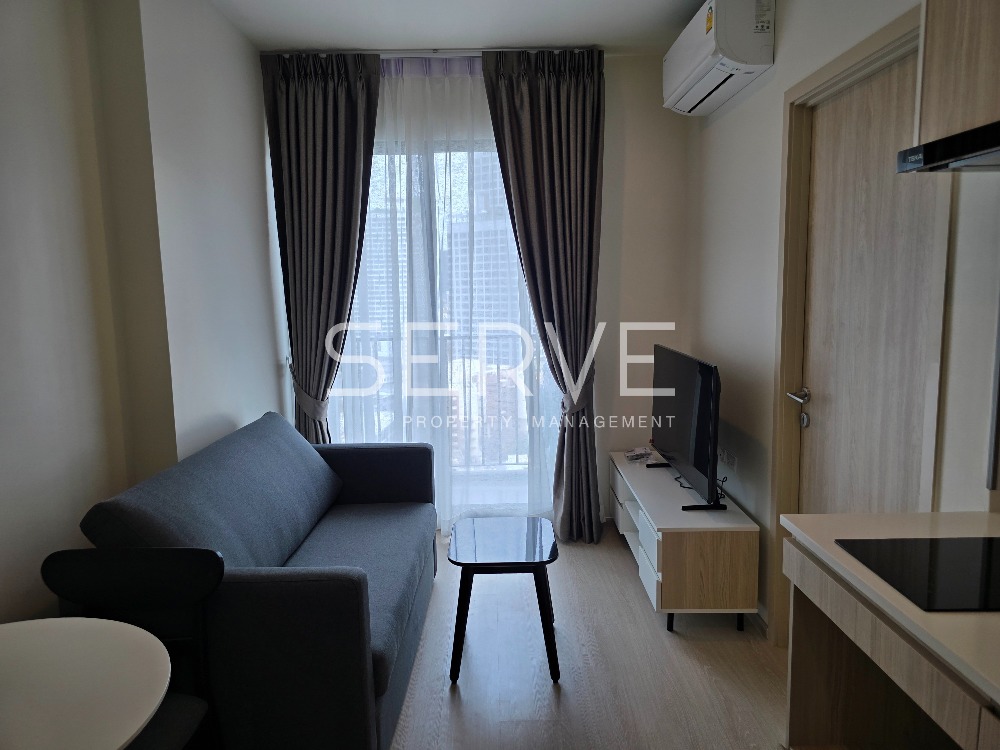 For RentCondoLadprao, Central Ladprao : Minimal Style 1 Bed Unit For Rent Good Location Close To MRT Ladprao  @ Nue Noble Ratchada Lat Phrao