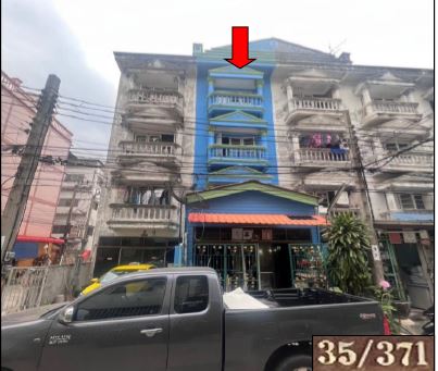 For SaleShophouseRathburana, Suksawat : 4-story commercial building for sale, 35/371 (122/371) Sub Somboon Villa, Thung Khru Subdistrict, Rat Burana District, Bangkok