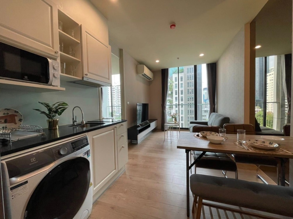 For RentCondoSukhumvit, Asoke, Thonglor : Condo for rent: Noble Recole Sukhumvit 19, beautiful room, fully furnished, ready to move in.