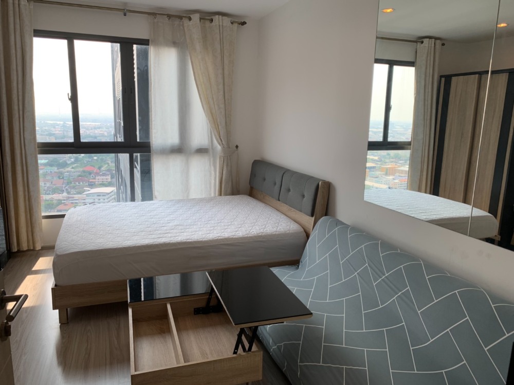 For SaleCondoBangna, Bearing, Lasalle : P-0917 Urgent sale! Condo Ideo mobi sukhumvit eastgate, beautiful room, fully furnished, ready to move in, best price in the project.