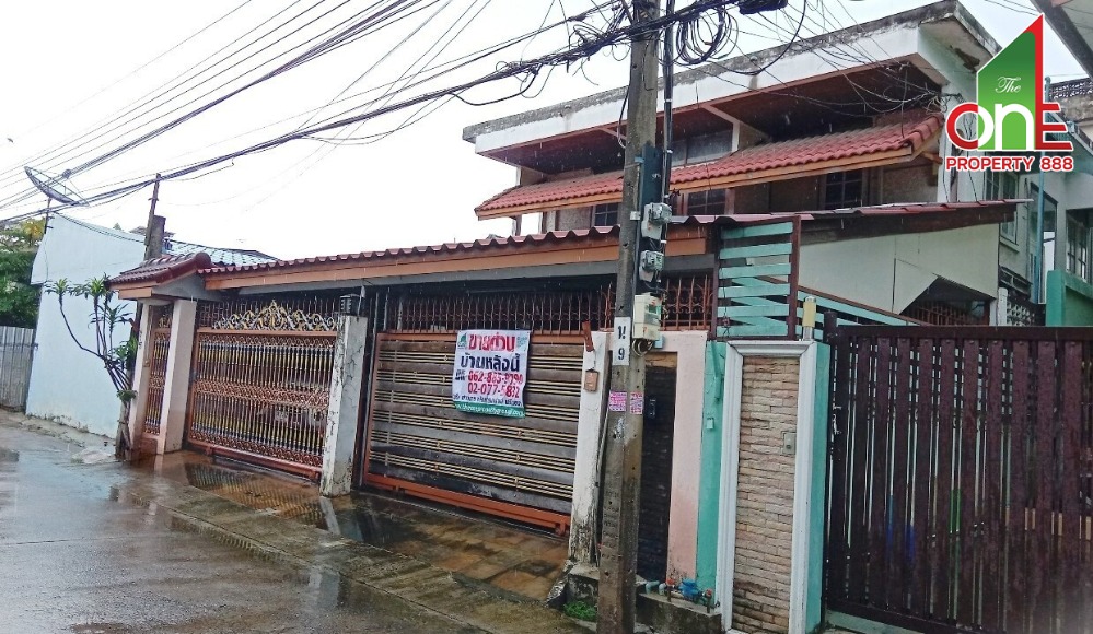 For SaleHouseRattanathibet, Sanambinna : 2-story detached house, Sayan Village 2, Samakkhi Road, Tha Sai Subdistrict, Mueang District, Nonthaburi Province