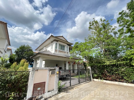 For SaleHousePathum Thani,Rangsit, Thammasat : Single house for sale Thanyapirom Village Project, Khlong 5, Rangsit Subdistrict, Thanyaburi District, Pathum Thani