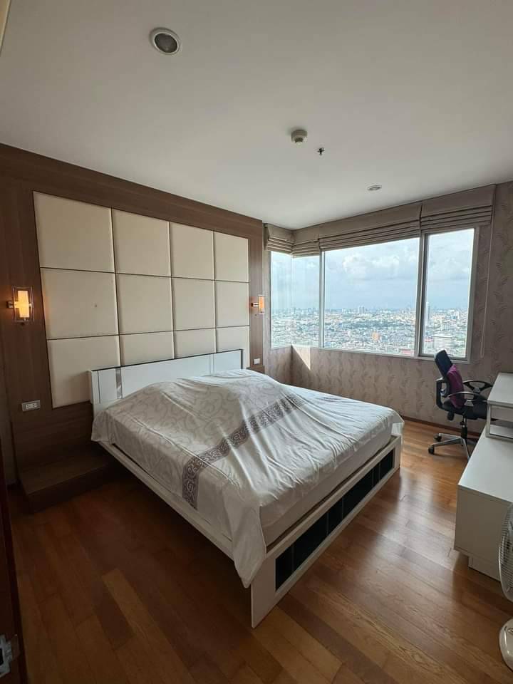 For SaleCondoWongwianyai, Charoennakor : S-VSH106 Condo for sale, Villa Sathorn, 35th floor, city view 107 sq.m. 2 Bed 2 Water 12M 081-904-4692