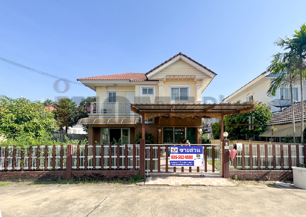 For SaleHouseNonthaburi, Bang Yai, Bangbuathong : Single house Kunaphat 1, corner house, beautiful house, ready to move in. Ban Kluai-Sai Noi Road