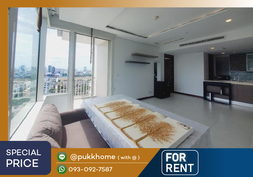 ให้เช่าคอนโดวิทยุ ชิดลม หลังสวน : 📣Pet friendly condo For rent Manhattan Chidlom / 2 Bedroom ห้อง 88.88 ตร.ม.  📞 Line : @pukkhome (with @)