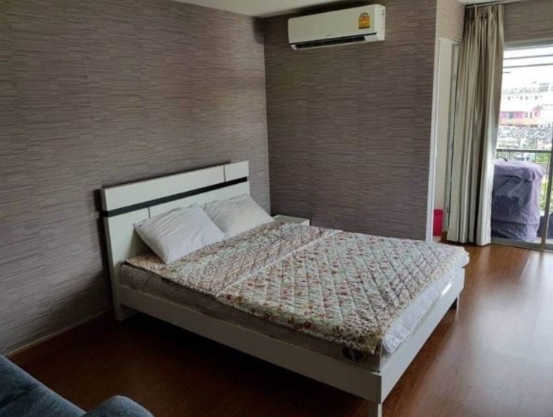 For SaleCondoBangna, Bearing, Lasalle : Condo for sale, Project B, corner room, 6th floor, Building A, fully furnished, near Central Bangna (SM610)