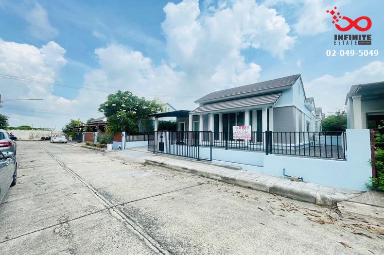 For SaleHousePathum Thani,Rangsit, Thammasat : 1-story detached house for sale, Warabdin Wongwaen-Lam Luk Ka, Lam Luk Ka Road, Soi Lam Luk Ka 85